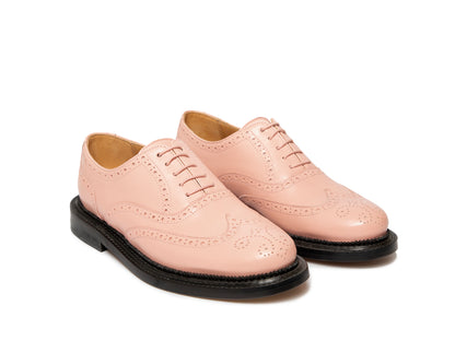 ESTE - Pink Oxford Shoe Hoydenshoes ESTE - Pink Oxford Shoe Hoydenshoes
